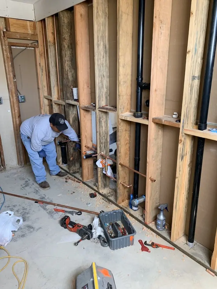 Commercial rough-in plumbing for Commercial Plumbing in Fairlawn Terrace